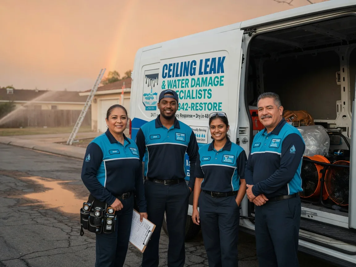Ceiling Leak Cleanup company in Coal Valley, IL